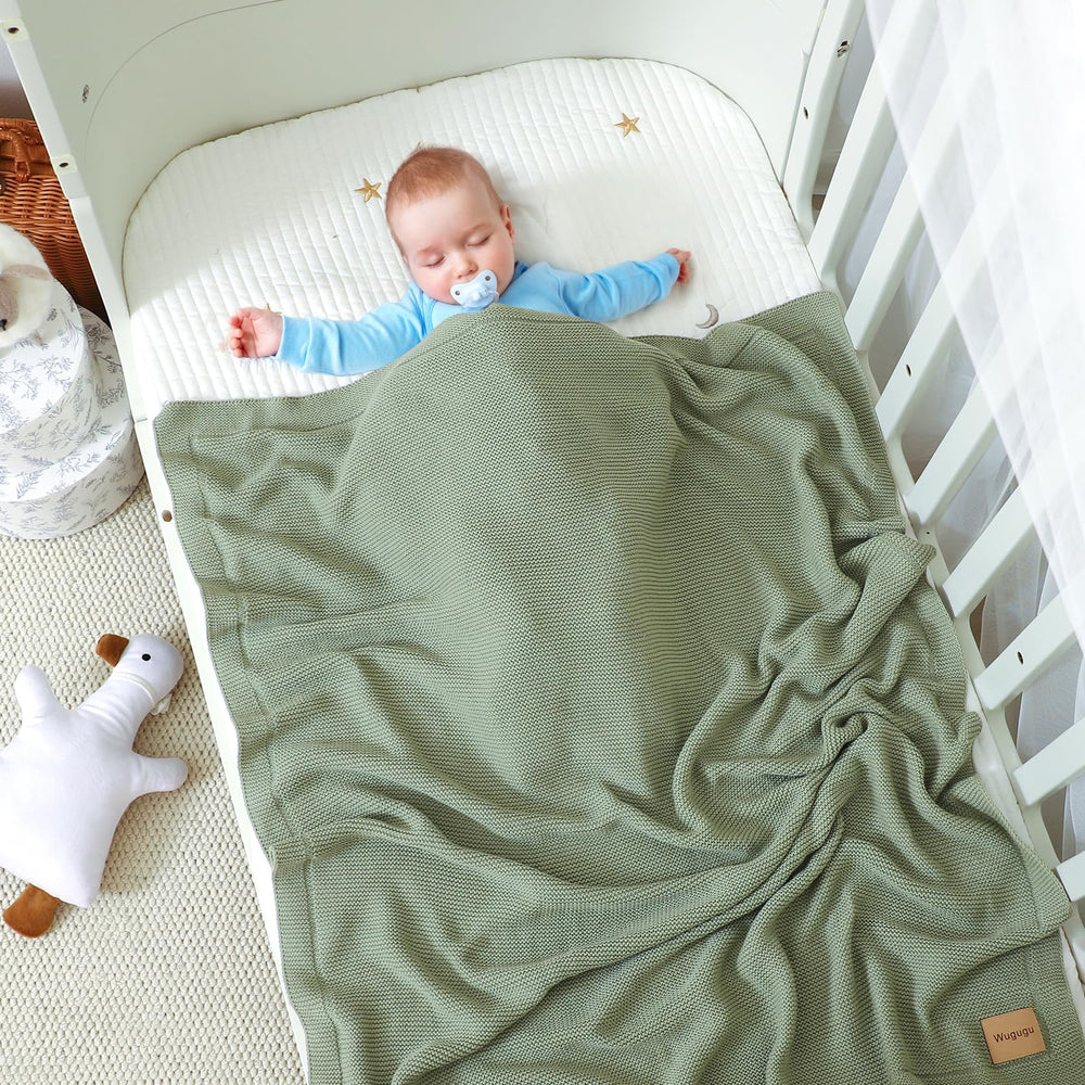 Wugugu baby blanket in stroller for on-the-go warmth and comfort