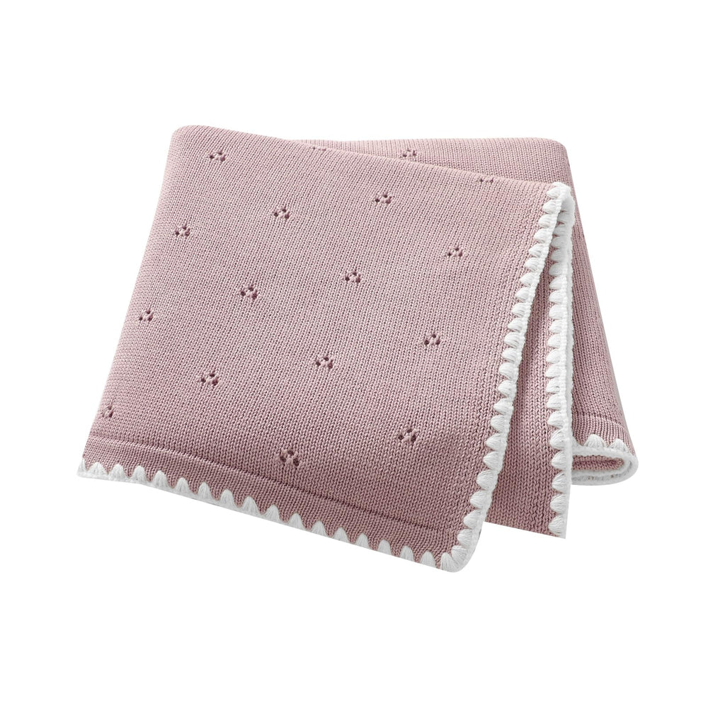 Wugugu baby knit blanket ultra-soft blanket for newborn comfort