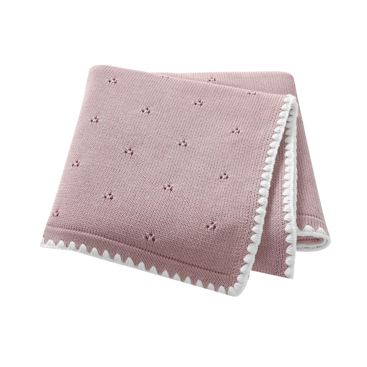 Wugugu baby knit blanket ultra-soft blanket for newborn comfort