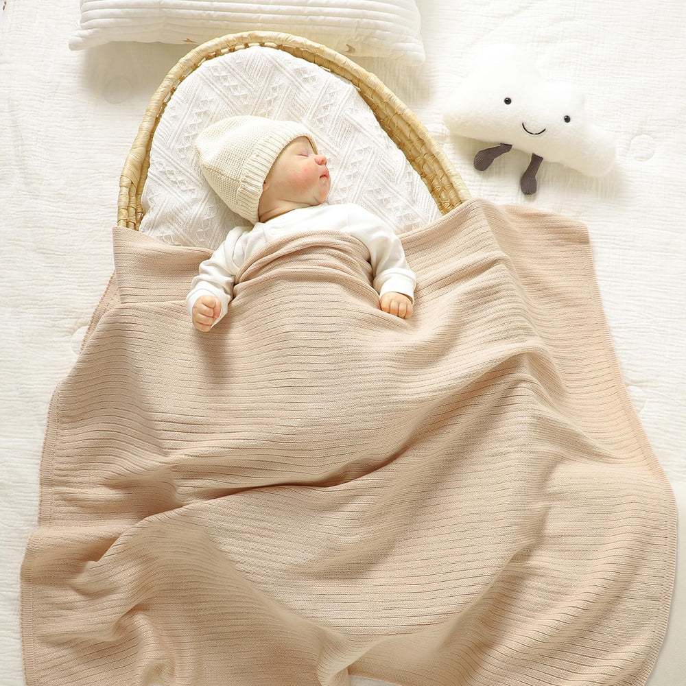 Wugugu baby blanket in a nursery setting showcases versatility.