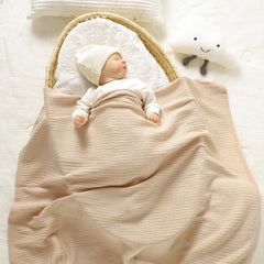 Wugugu baby blanket in a nursery setting showcases versatility.