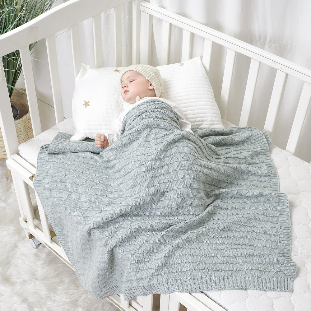Wugugu swaddle blanket soft and lightweight for cozy newborn wrapping.
