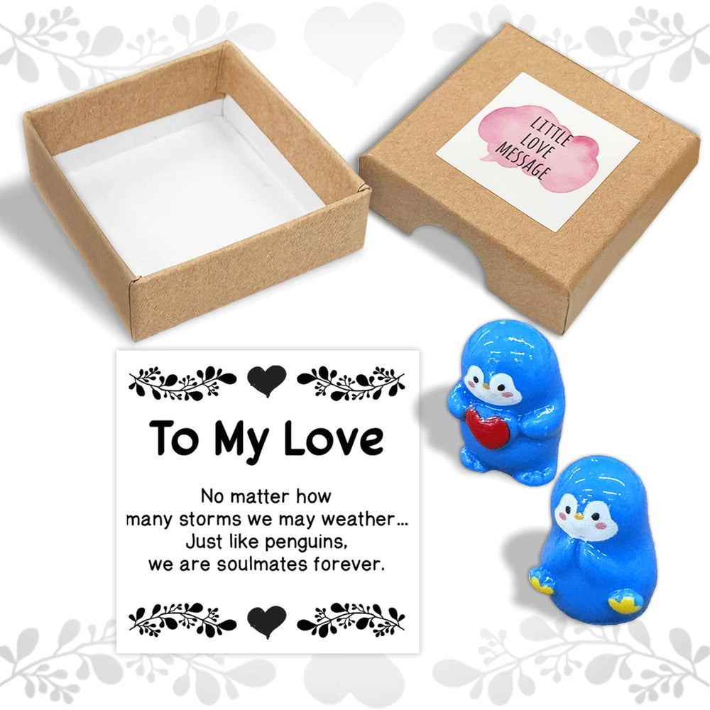 Wuguimeii little love message box lid featuring a romantic note for gifting