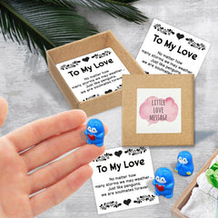Wuguimeii small gift box measures 2x2x0.6 inches for a delightful surprise