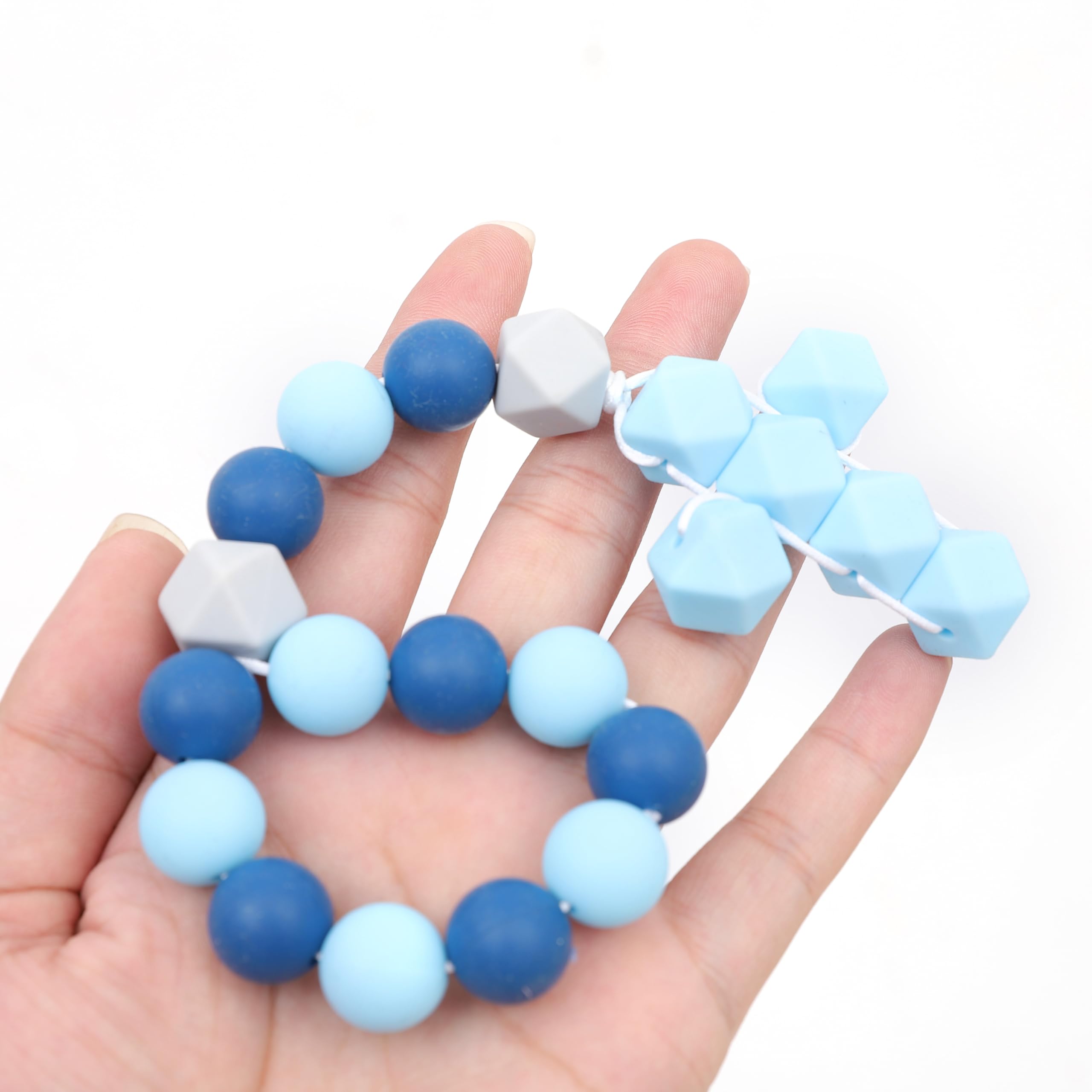 WUTKYAX Durable silicone rosary resists drops while keeping charm.