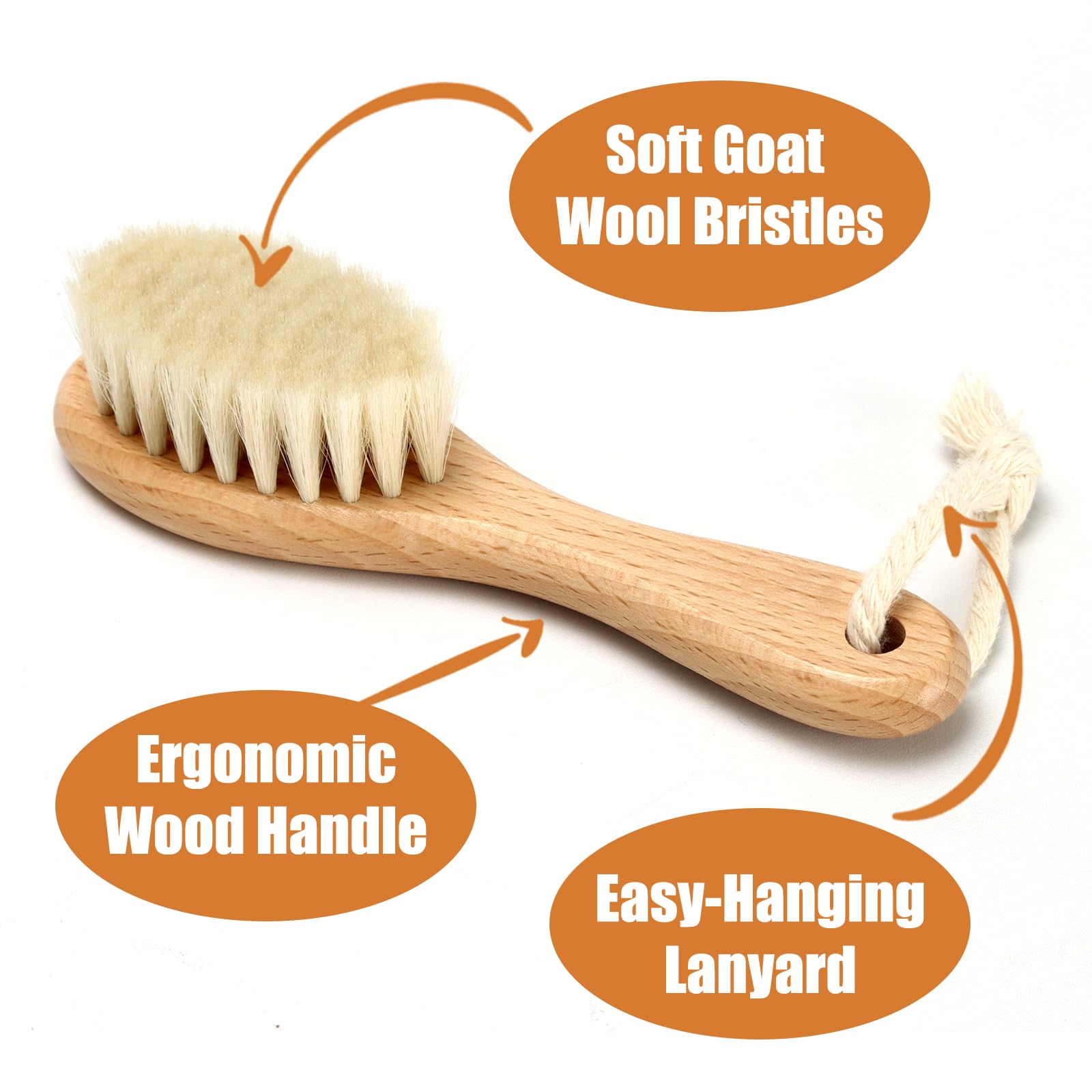 WXA baby bath scrubber silicone tool for comfortable cleansing and dirt removal.