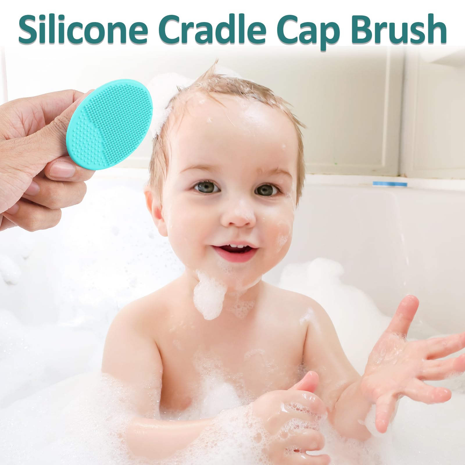 WXA baby comb with smooth teeth for safe detangling
