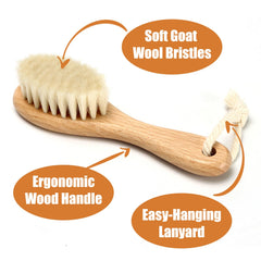 WXA baby comb helps detangle and style fine or curly hair