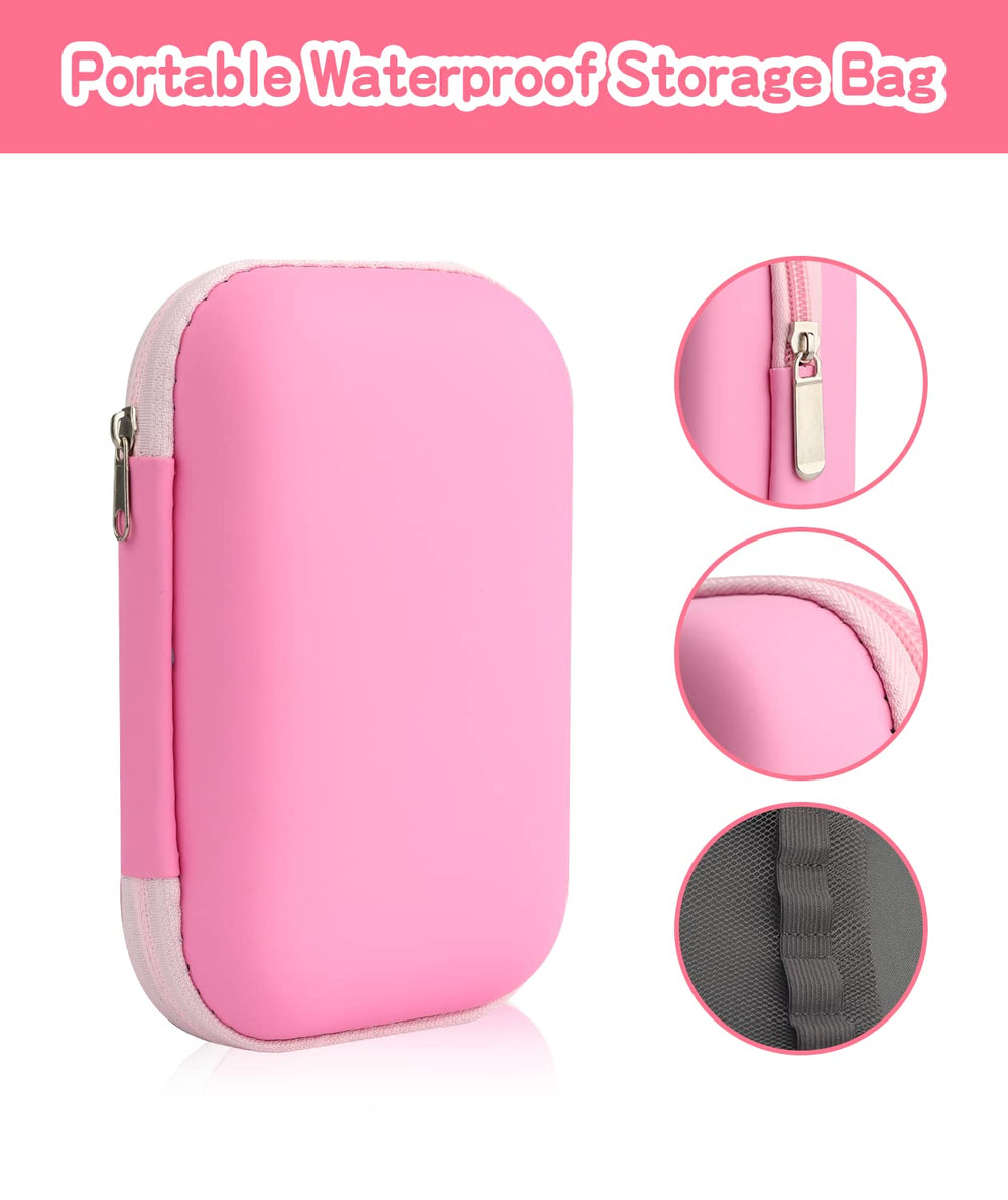 WXA Baby Grooming Kit pink soft-tip tweezers for delicate grooming with control.
