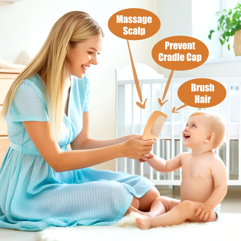 WXA easy-grip wooden handle simplifies safe, comfortable grooming.