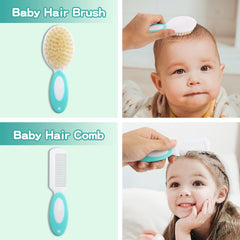 WXA ergonomic design for secure grip during baby grooming.