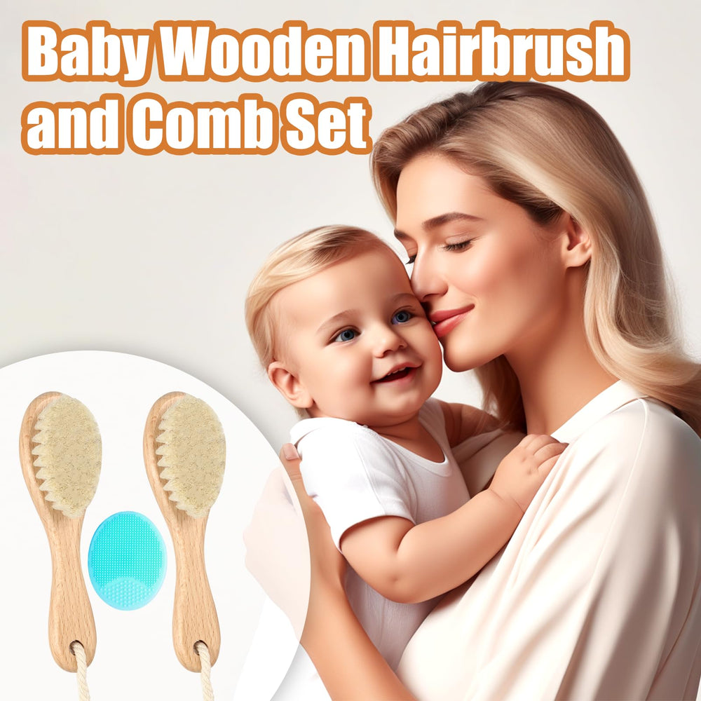 WXA goat bristles brush with natural fibers for soft brushing