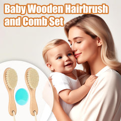 WXA goat bristles brush with natural fibers for soft brushing