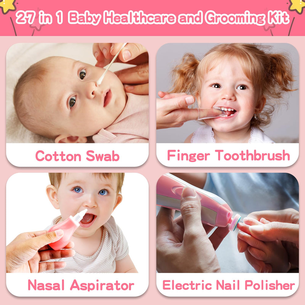 WXA portable baby care kit, compact and travel-ready.