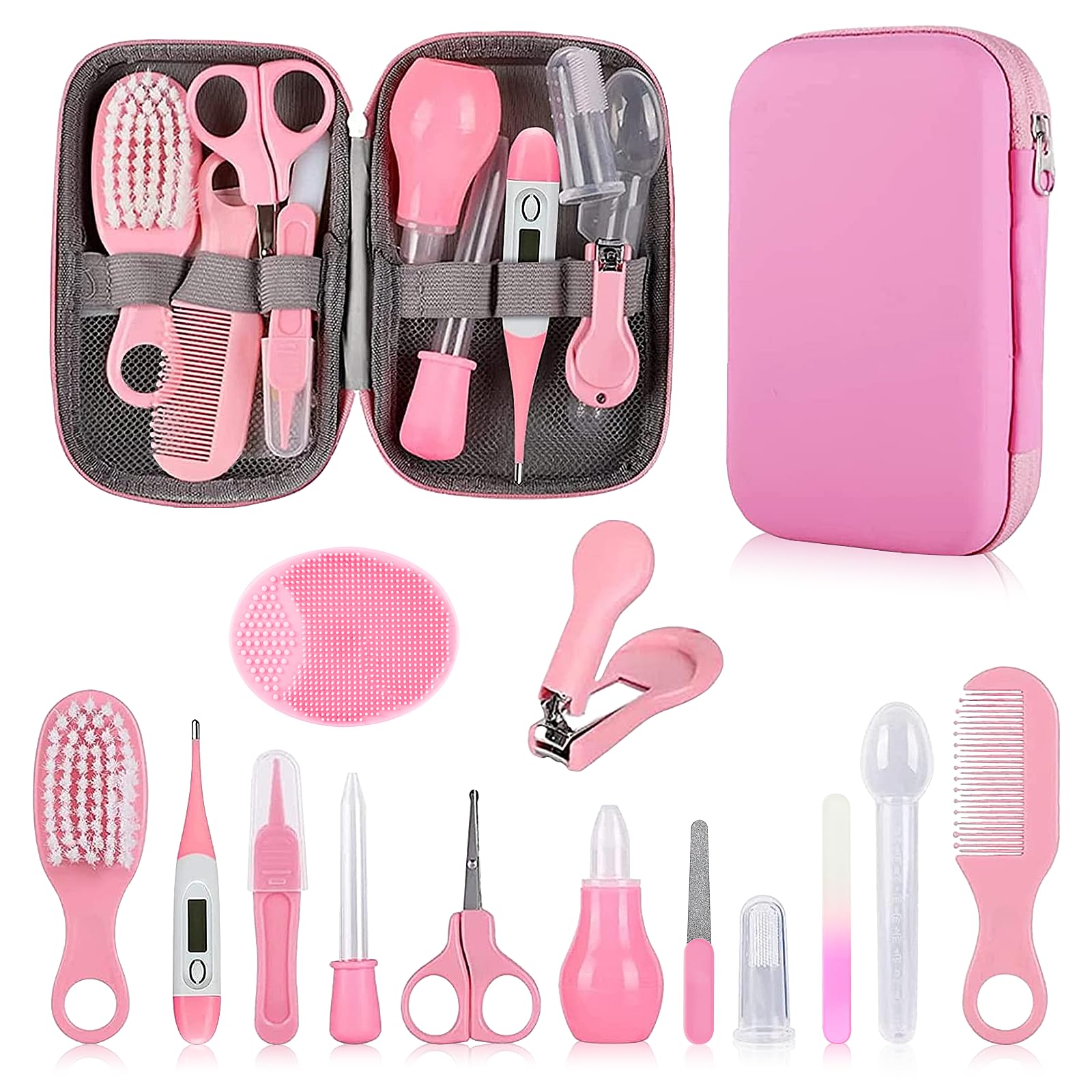 WXA Baby Grooming Kit EVA bag keeps tools organized during travel
