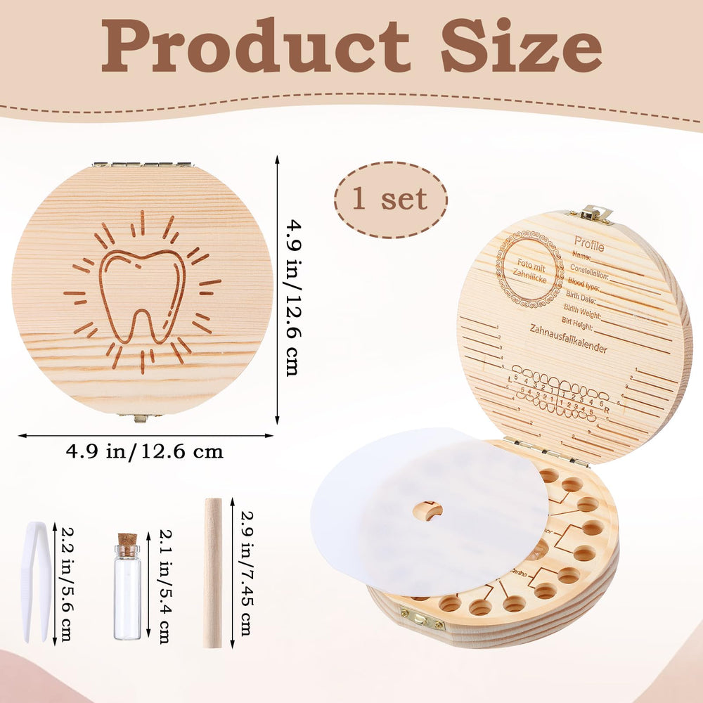 WY LIGHTING LEVEL tooth box open lid shows easy access and secure display.