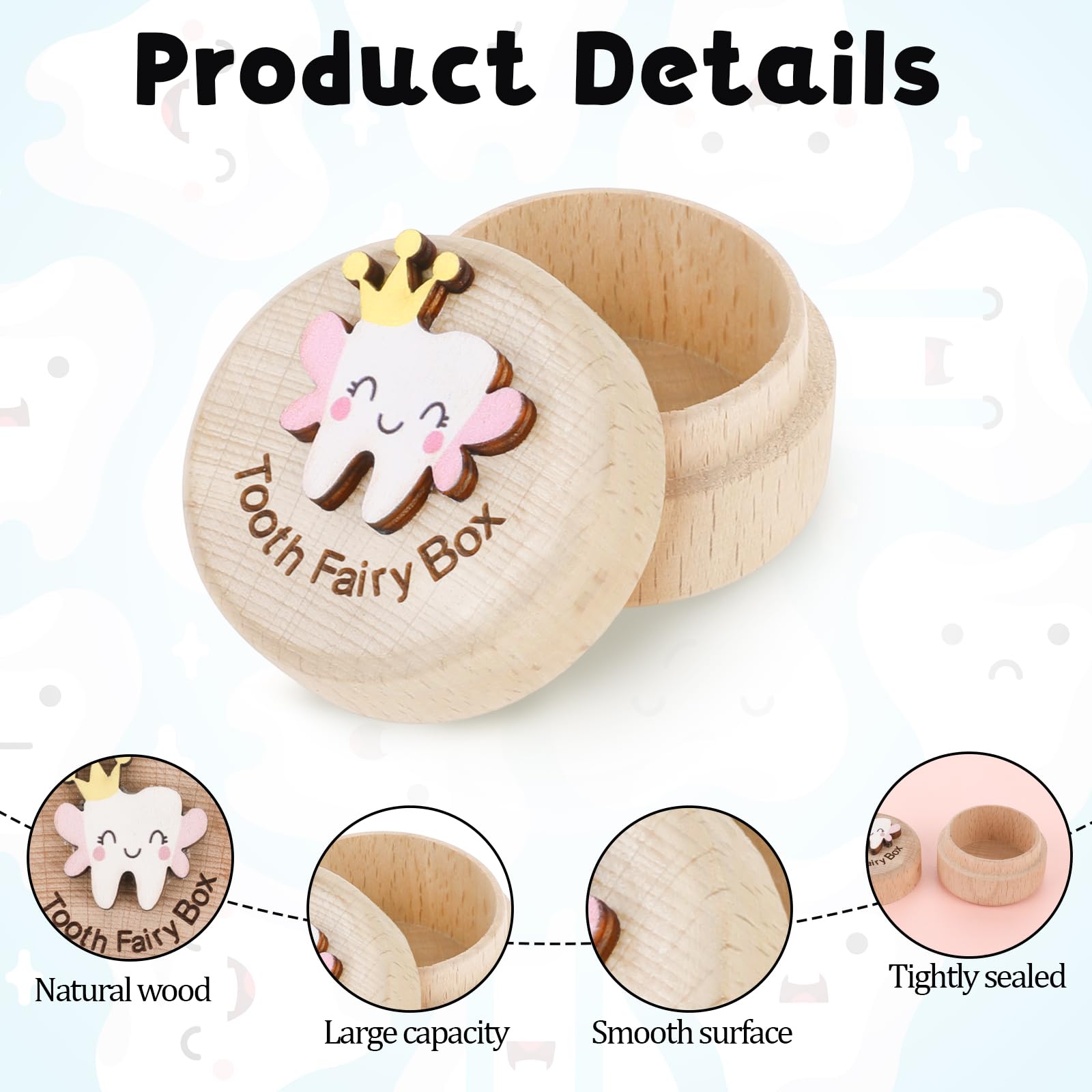 WY LIGHTING LEVEL compact keepsake box is easy to open and ideal for drawers
