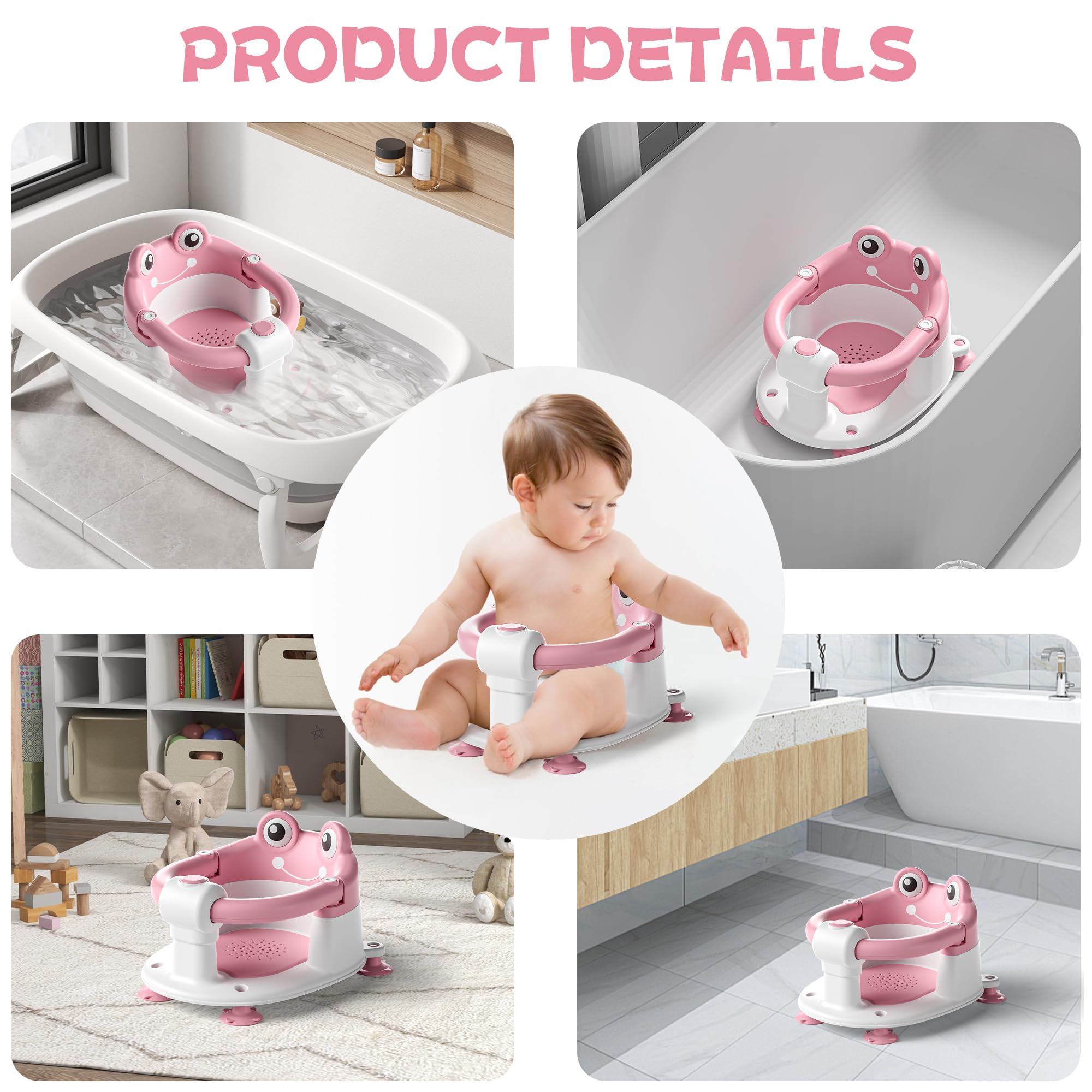 WyfKyd bath seat doubles as a cozy play chair in the living room.