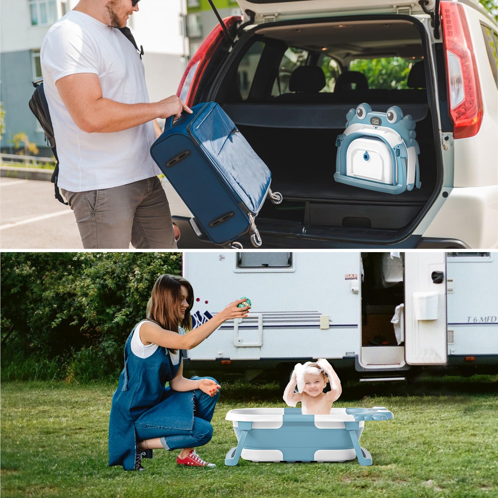 WyfKyd bath suitable for ages 0-36 months across growth