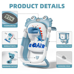 WyfKyd bath with soft cushion providing gentle head support