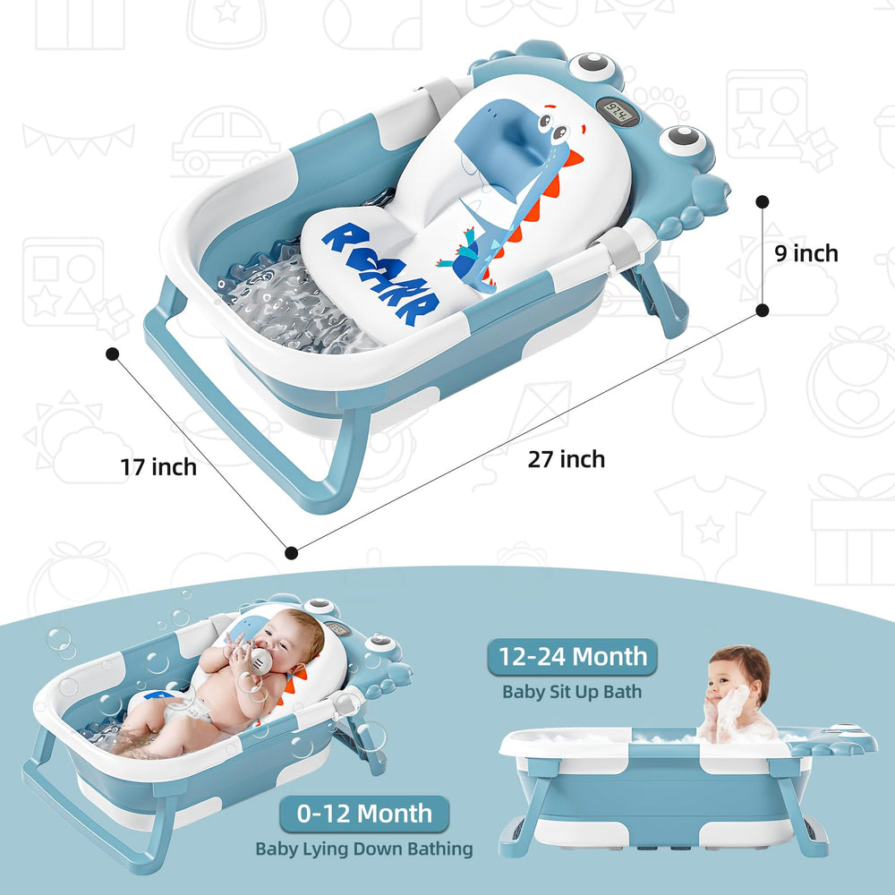 WyfKyd bath with real-time temperature monitor for safe bath checks