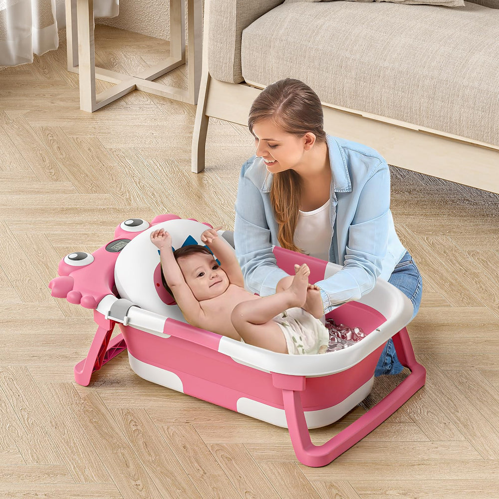 WyfKyd tub base features four-corner support for stability.
