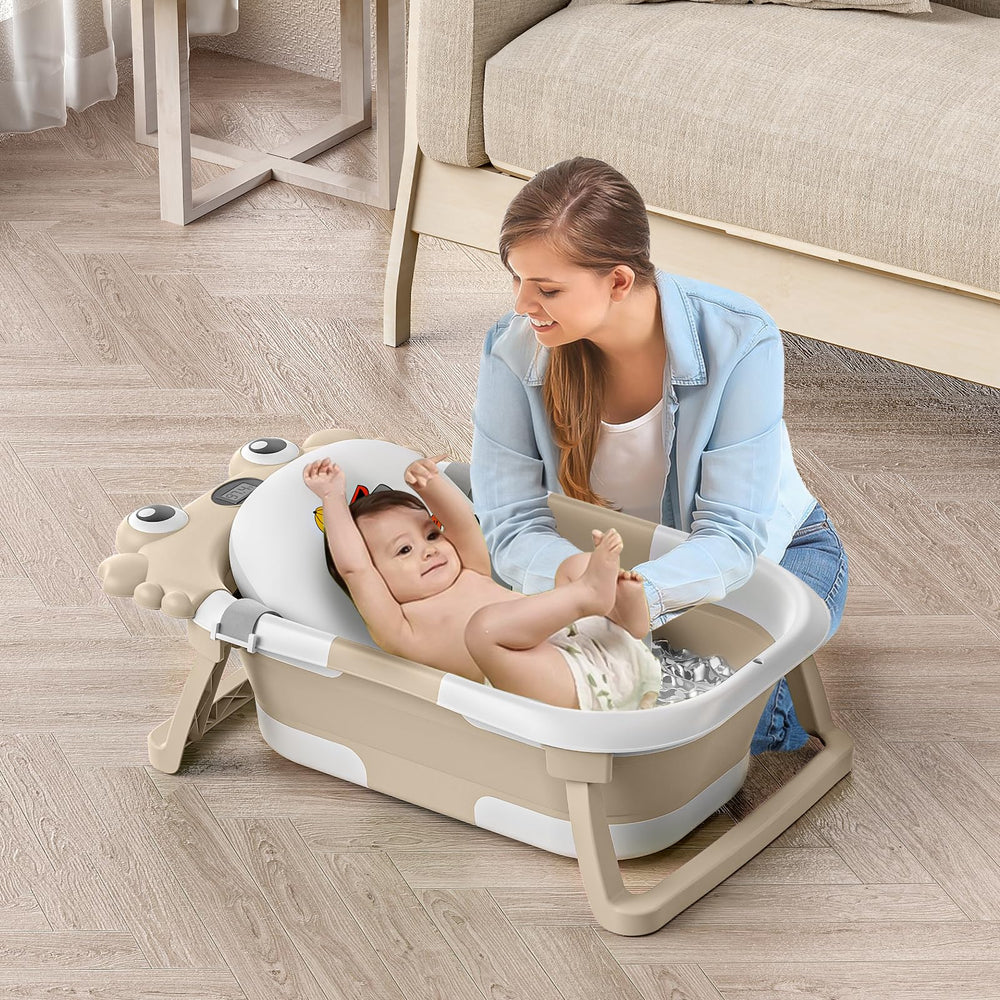 WyfKyd portable travel bath ready for newborns to toddlers.