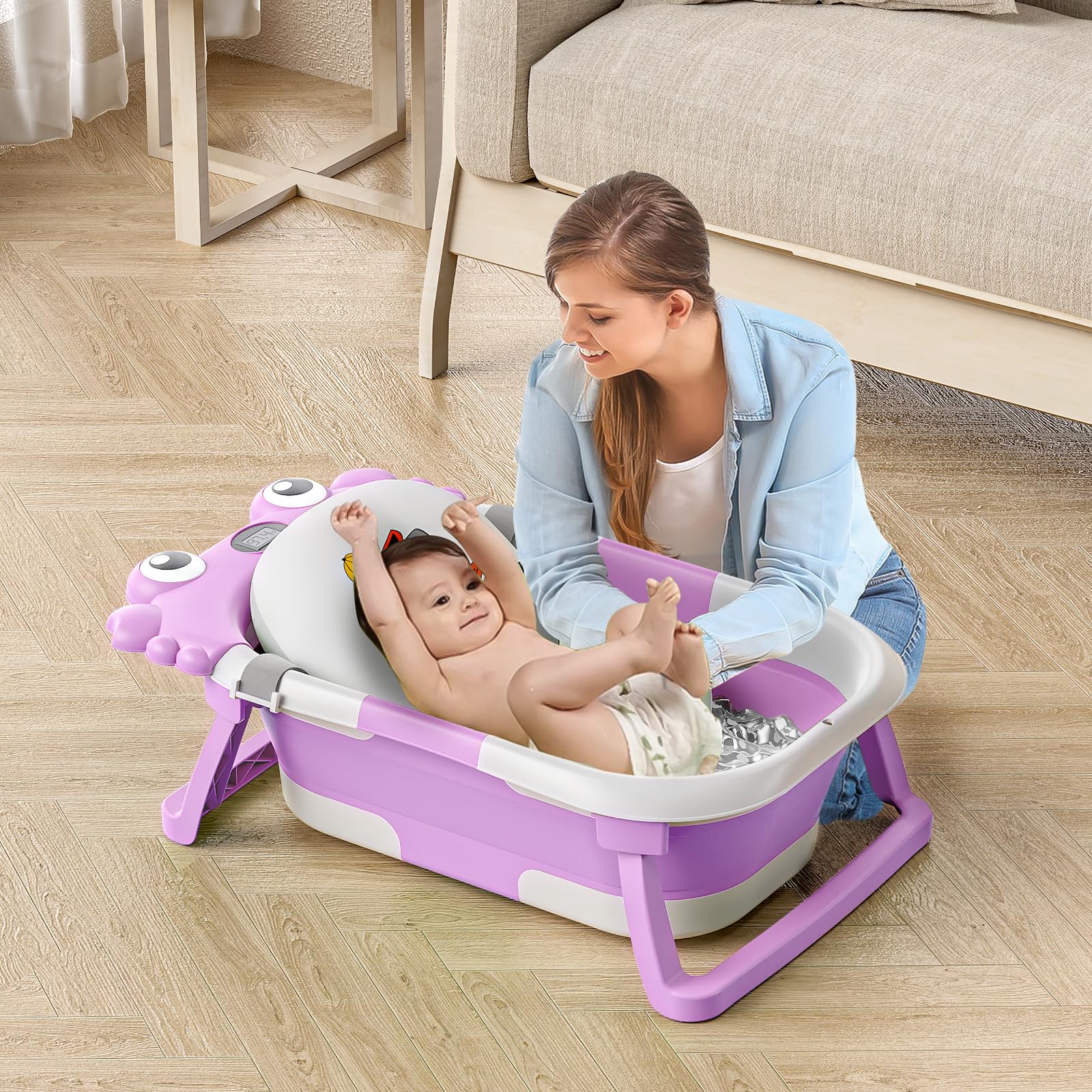 WyfKyd portable travel bath design for home or on the go