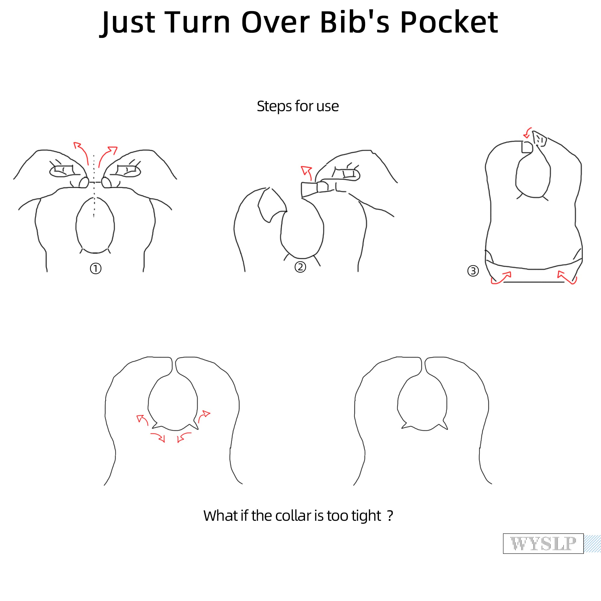 WYSLP safety-certified-material bib meets US safety standards.
