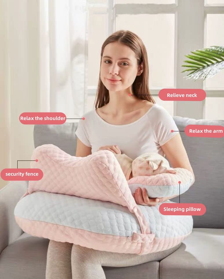 Adjustable belt feature helps keep baby securely in position for feeding.
