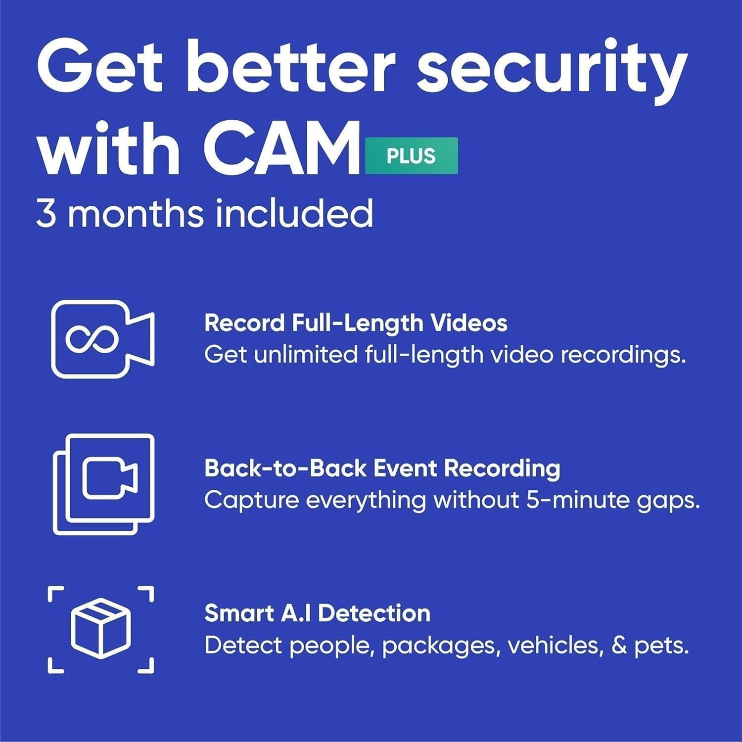 Wyze Cam v3 works with Alexa and Google Assistant for hands-free viewing.