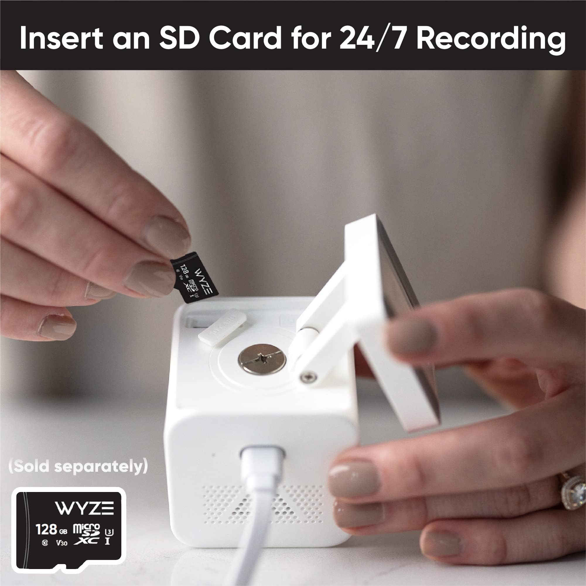Wyze Cam v3 Pro wired security camera for reliable surveillance