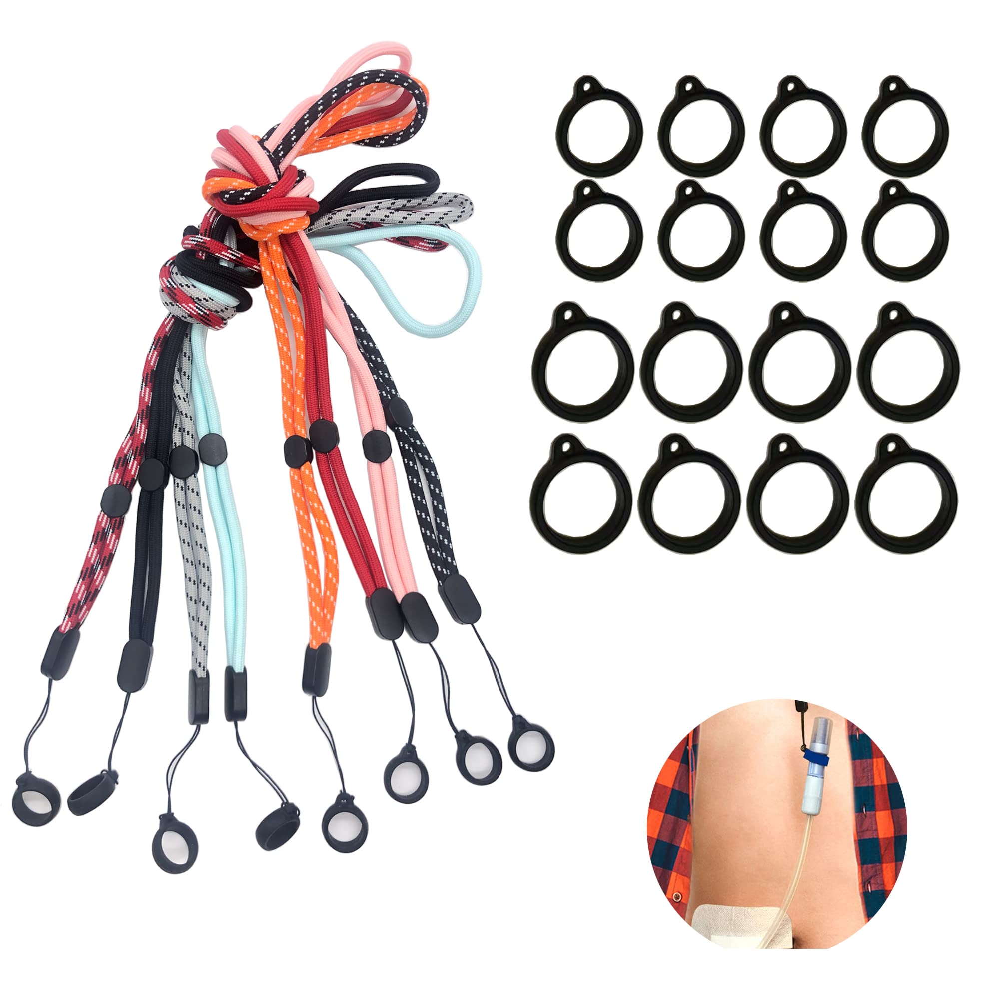 Wzttdm PD catheter holder lanyard securing catheter during daily use