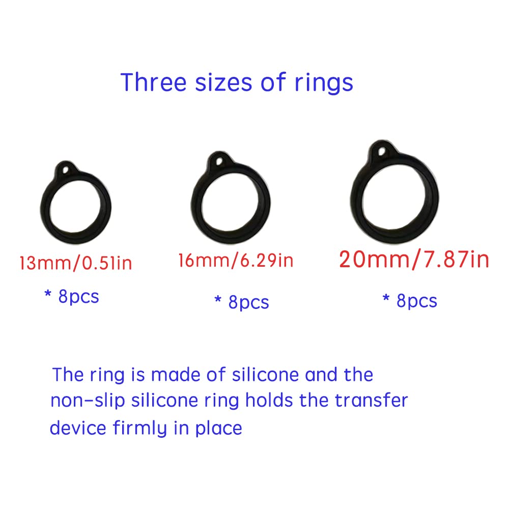 Wzttdm silicone ring 20mm for versatile catheter fit