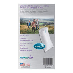 X Top Men Incontinence Pouch Level 3 side view highlights ergonomic fit