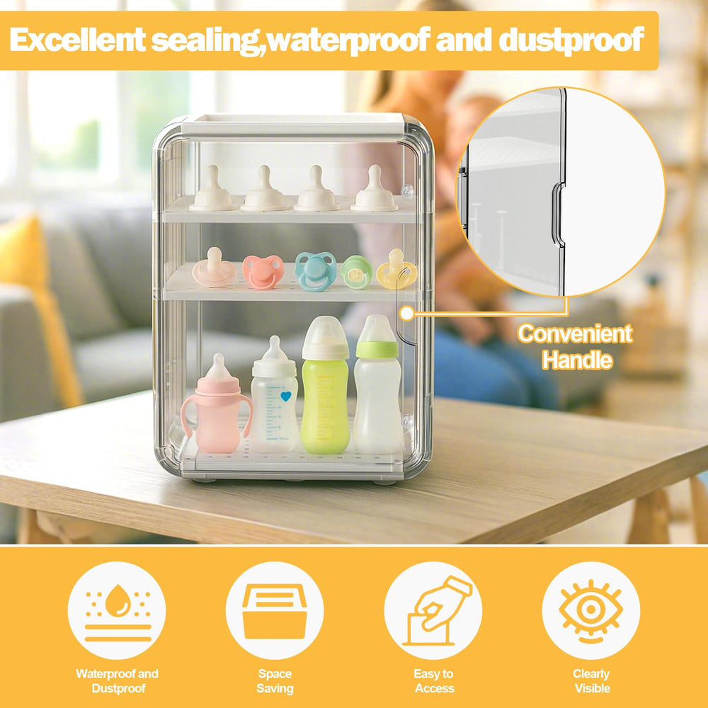 XANGNIER detachable drainage tray keeps surfaces dry and clean