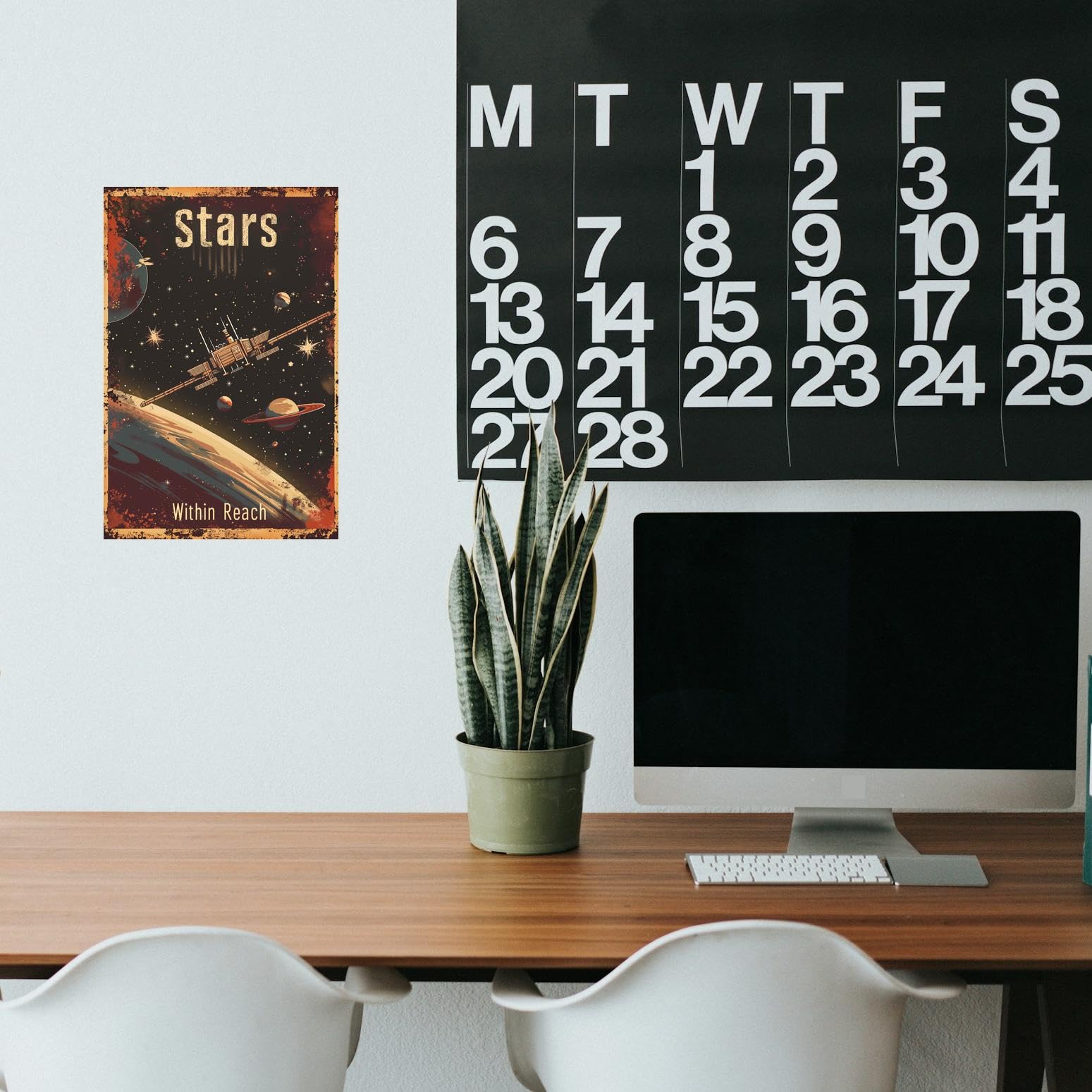 Xanovir Universe Space poster 8x12 inches adds bold metallic charm.