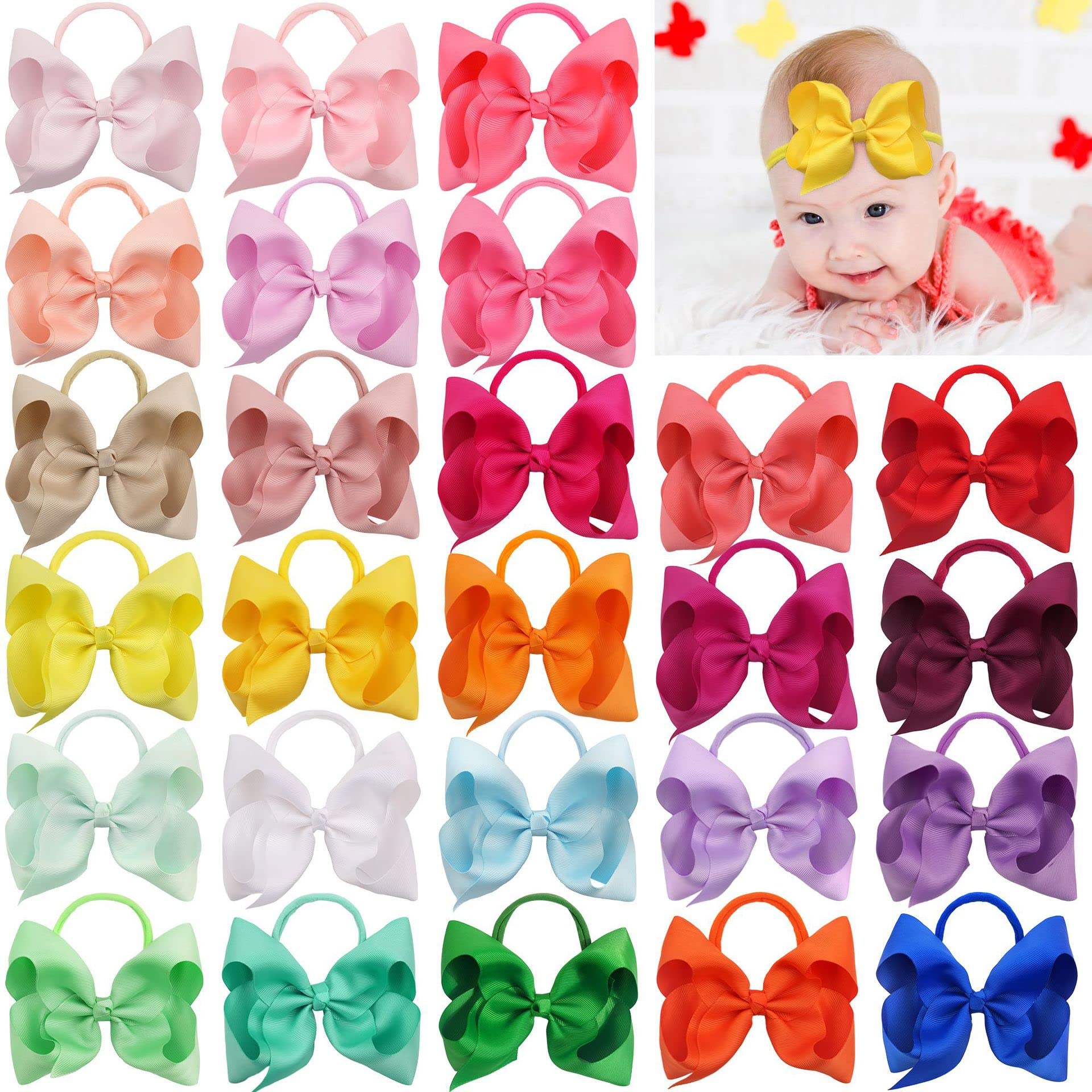 Xansema infant headband in soft elastic fabric ideal for daily wear.