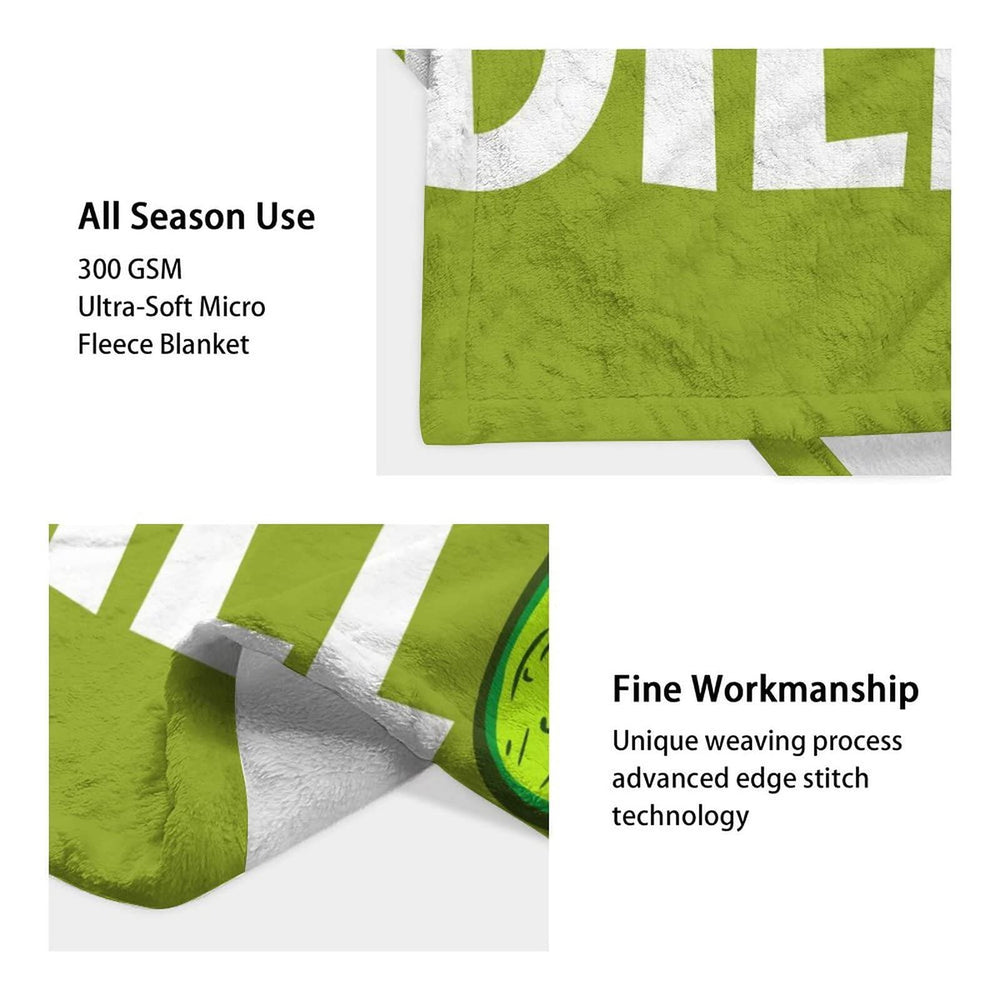 XaocNyx Pickle Throw Blanket used as stylish sofa decor in living spaces.