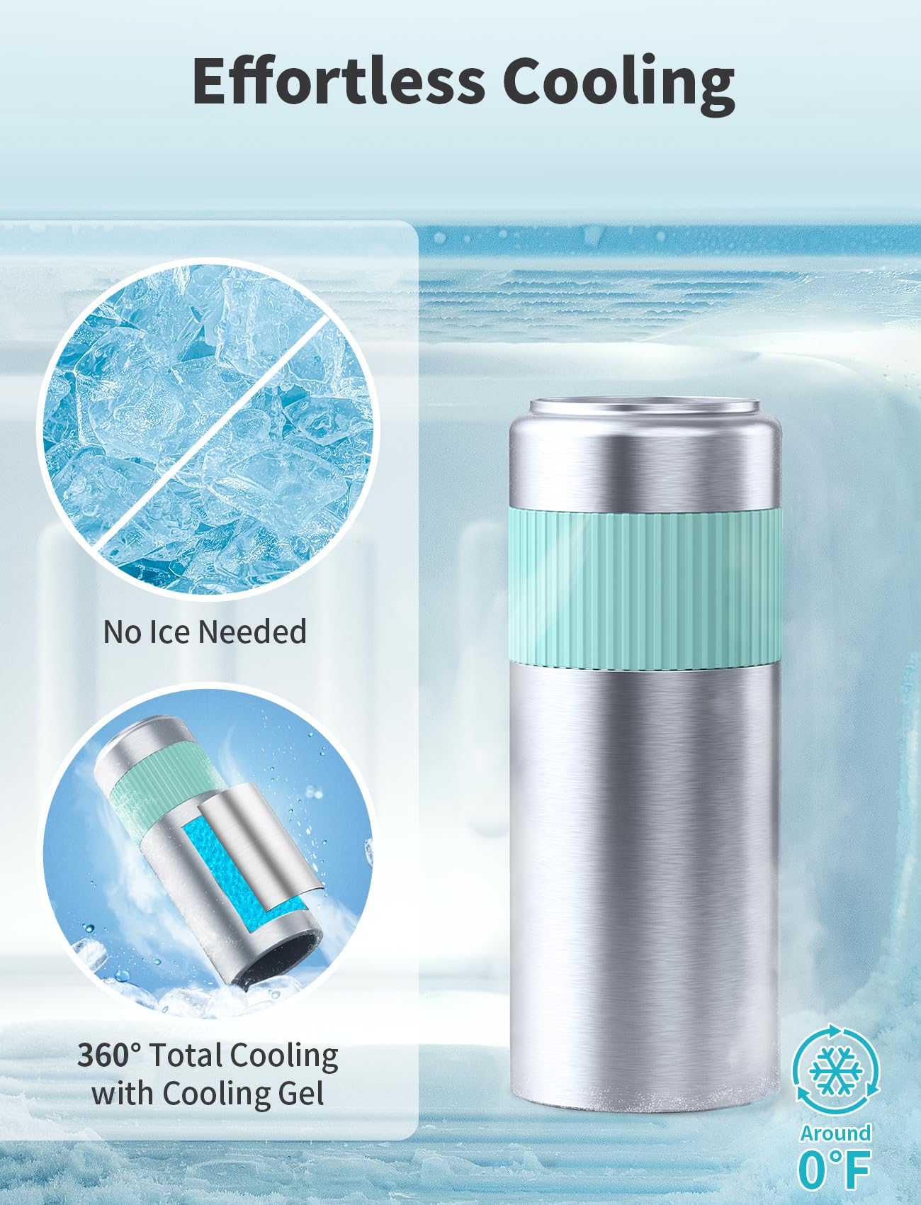 XAPROO TSA-friendly design for travel without refrigeration worries.