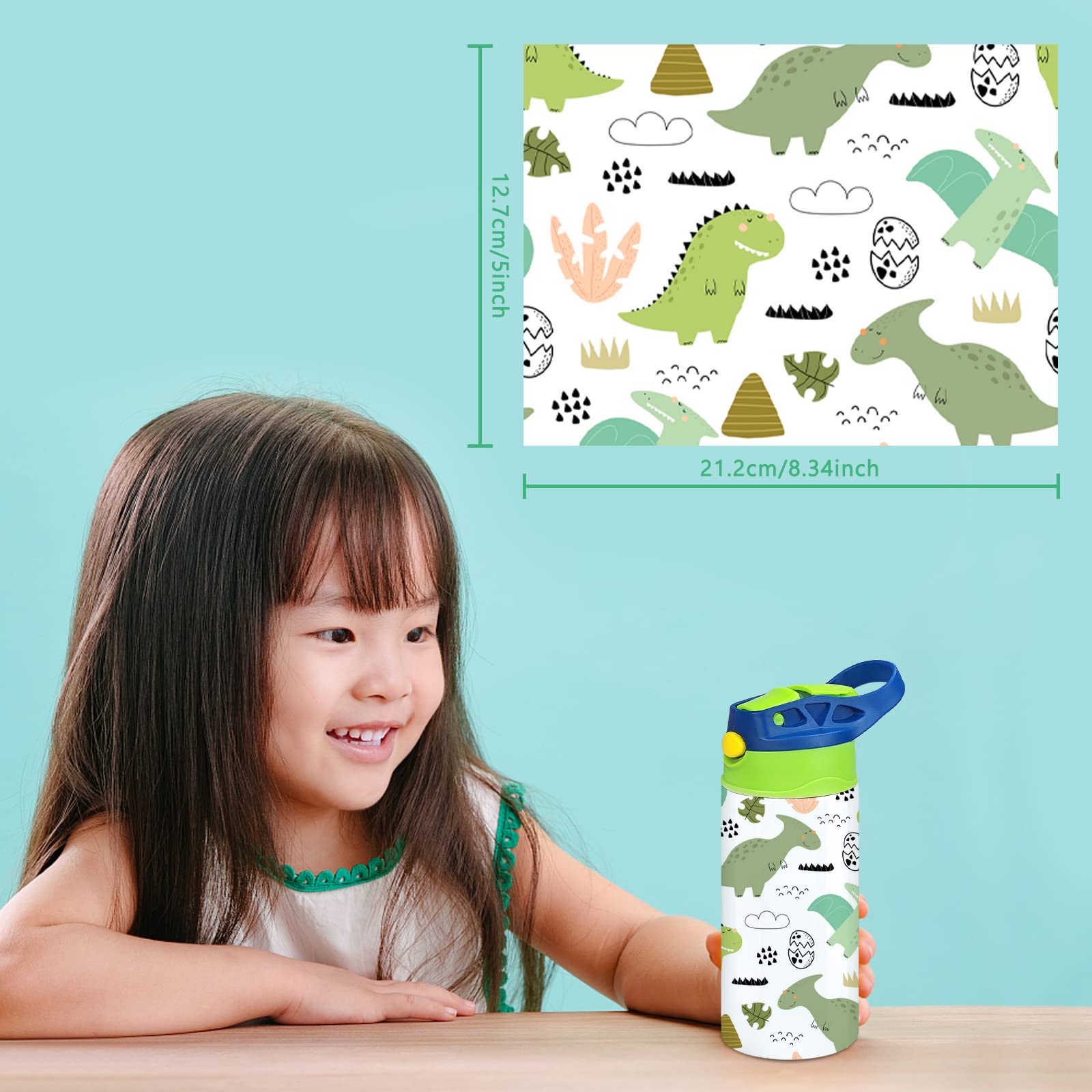 XccMe Kids sublimation tumbler 12oz BPA-free steel ensures safe daily use