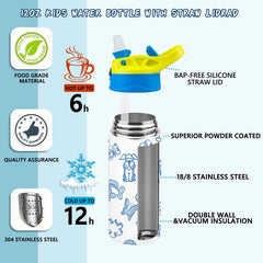 XccMe Kids Sublimation Tumbler silicone-bottom detail demonstrates protective support during daily use.