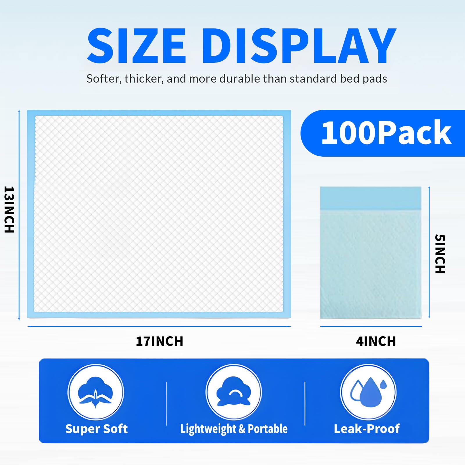 XCRUI portable changing mat fits in bags for travel.