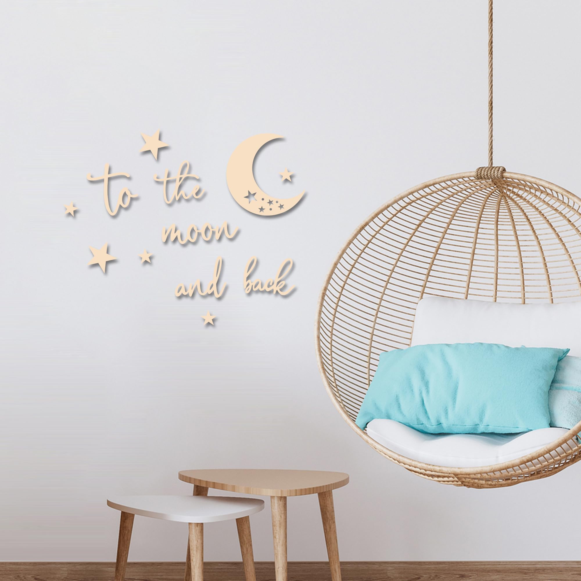 Xedatric 14-piece wooden nursery decor collection for versatile layouts