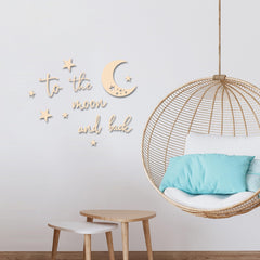 Xedatric 14-piece wooden nursery decor collection for versatile layouts