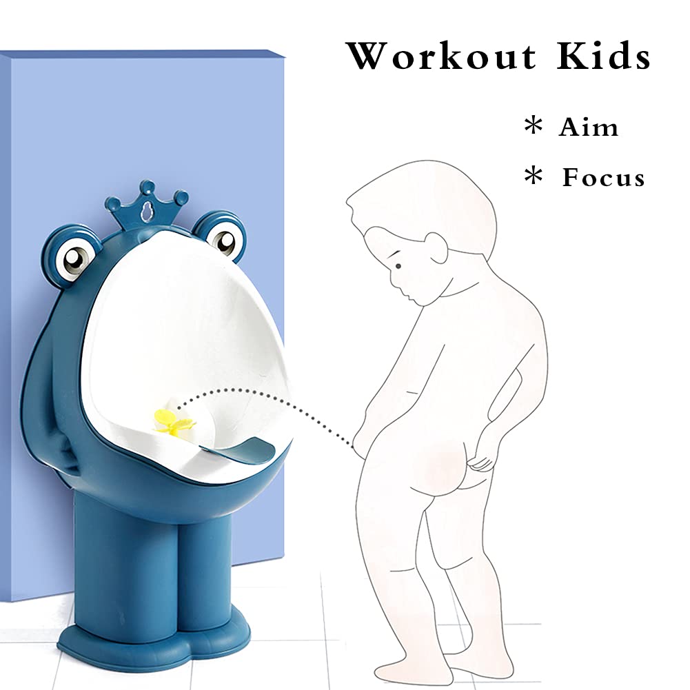 Xeehwb Frog Urinal pinwheel aim aid helps precise targets during training.