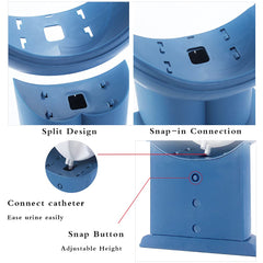 Xeehwb Frog Urinal with suction cup offers easy, secure tile mounting.