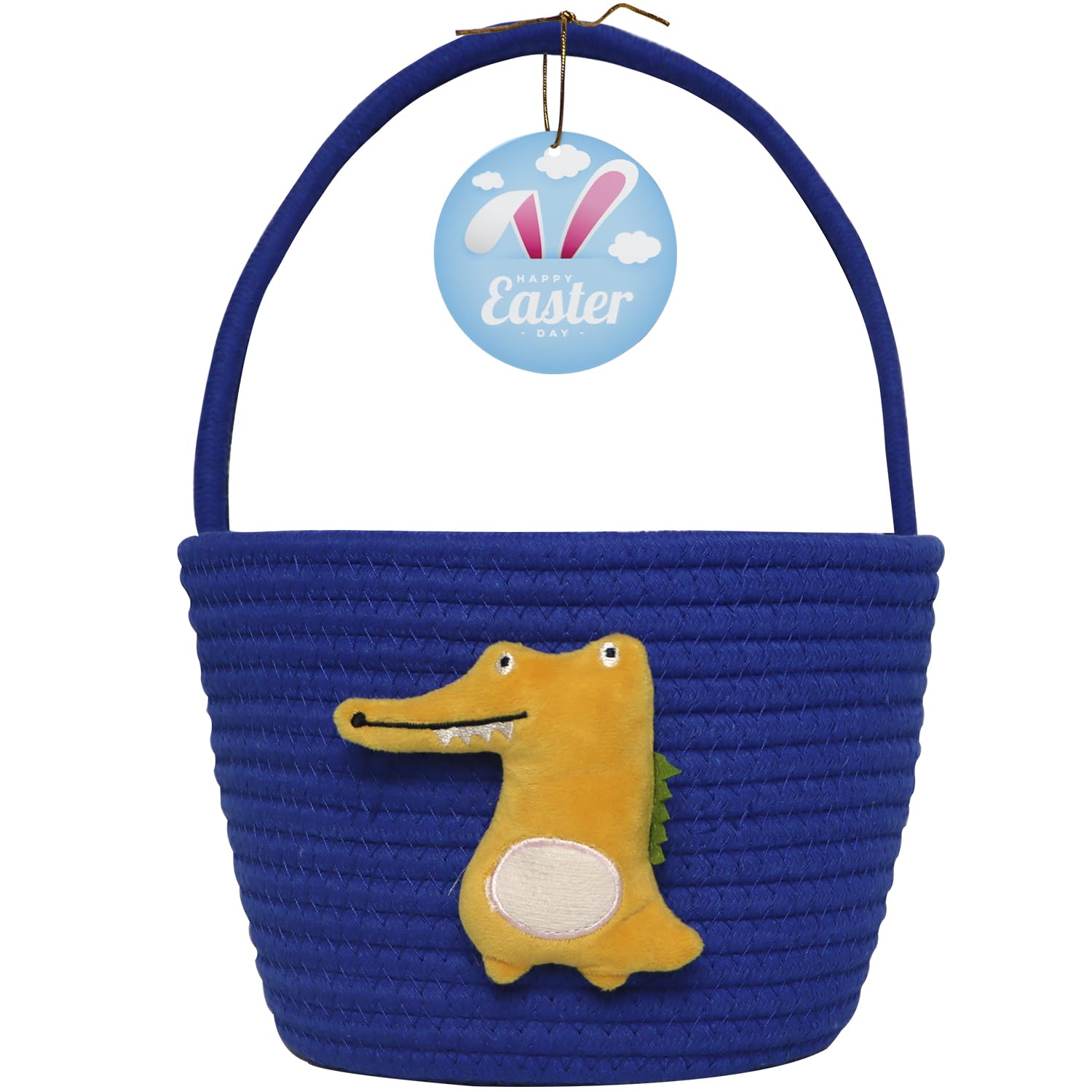 XENTUMI Easter basket with character plushmates for lively egg hunts and gifts.