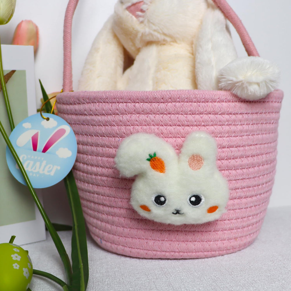 XENTUMI plush characters on the Easter basket invite kids to explore