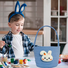 XENTUMI Easter basket plush characters invite imaginative play during egg hunts.